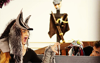 פיטר והזאב. הצגת ילדים בפרינג' (צילום: יח''צ)